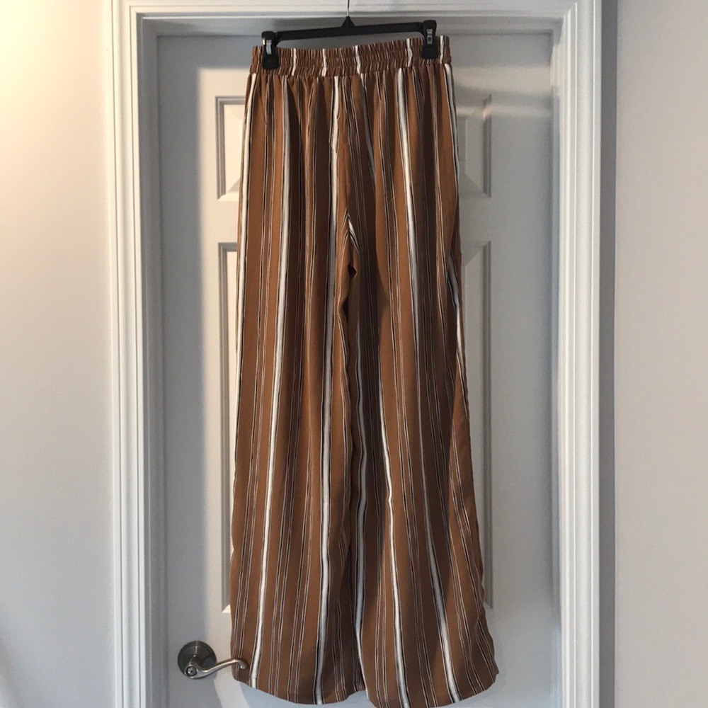 Wide Leg Trouser Pants